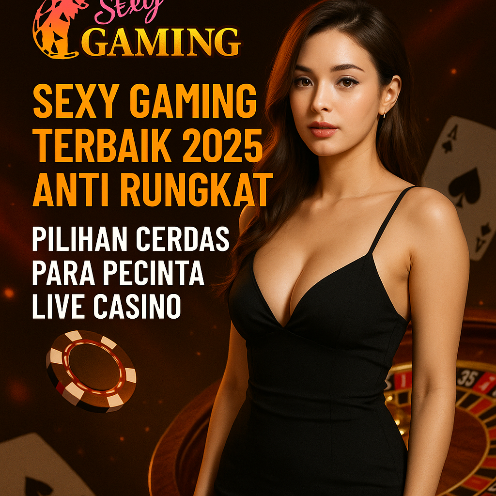 SEXY GAMING TERBAIK 2025 ANTI RUNGKAT: Pilihan Cerdas Para Pecinta Live Casino